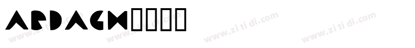 Ardagh字体转换