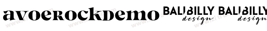 AvoerockDemo字体转换 AvoerockDemo字体转换