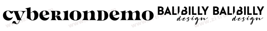 CyberionDemo字体转换