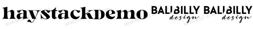 HaystackDemo字体转换