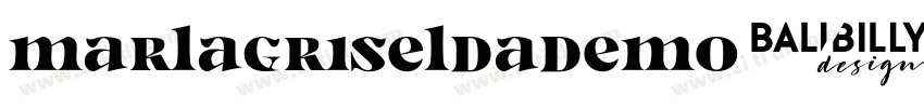 MarlaGriseldaDemo字体转换
