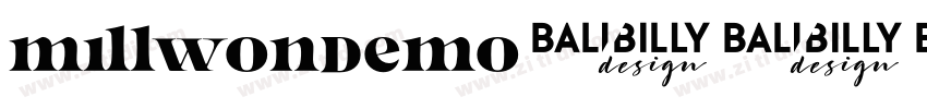 MillwonDemo字体转换