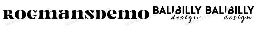RogmansDemo字体转换