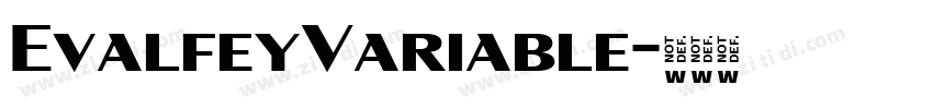EvalfeyVariable字体转换 EvalfeyVariable字体转换