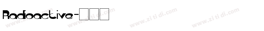 Radioactive字体转换