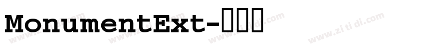 MonumentExt字体转换