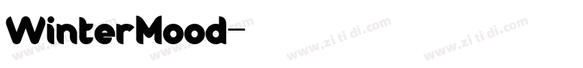 WinterMood字体转换