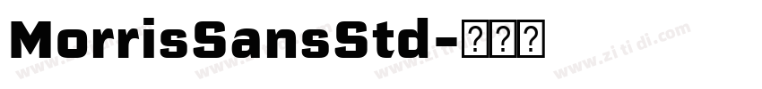 MorrisSansStd字体转换