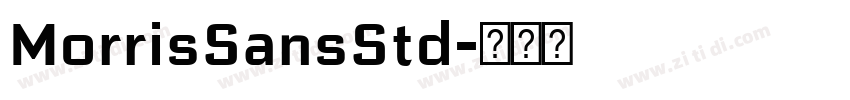 MorrisSansStd字体转换