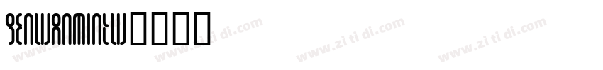 GenWanMinTW字体转换