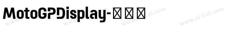MotoGPDisplay字体转换