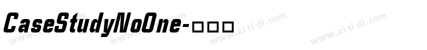 CaseStudyNoOne字体转换