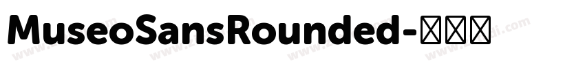 MuseoSansRounded字体转换 MuseoSansRounded字体转换