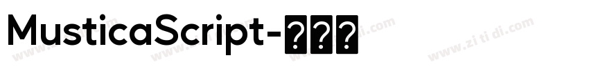 MusticaScript字体转换