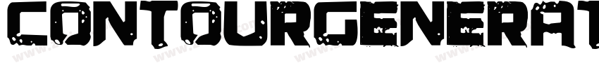 ContourGenerator字体转换