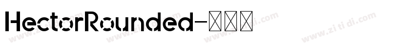 HectorRounded字体转换