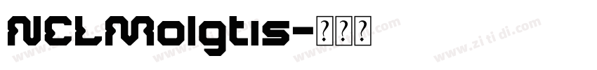 NCLMolgtis字体转换