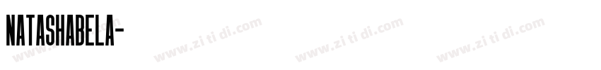 Natashabela字体转换
