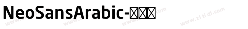 NeoSansArabic字体转换