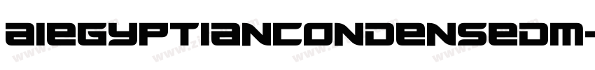 AIEgyptianCondensedM字体转换