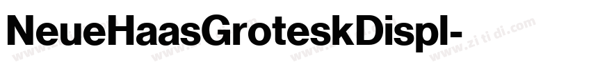 NeueHaasGroteskDispl字体转换 NeueHaasGroteskDispl字体转换