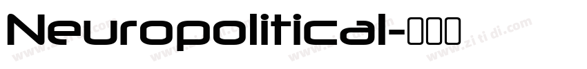Neuropolitical字体转换