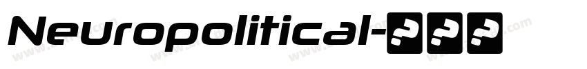 Neuropolitical字体转换