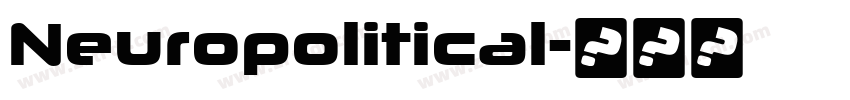 Neuropolitical字体转换