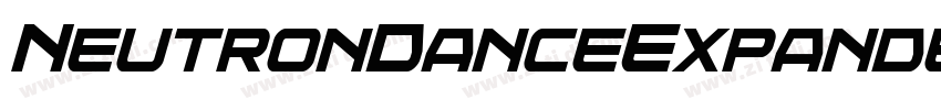 NeutronDanceExpanded字体转换