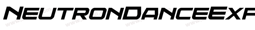 NeutronDanceExpanded字体转换
