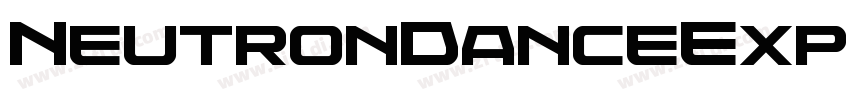 NeutronDanceExpanded字体转换