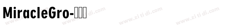 MiracleGro字体转换