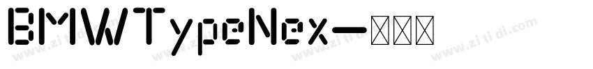 BMWTypeNex字体转换