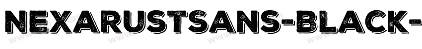 NexaRustSans-Black字体转换 NexaRustSans-Black字体转换