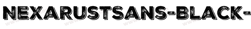 NexaRustSans-Black字体转换 NexaRustSans-Black字体转换