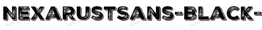 NexaRustSans-Black字体转换 NexaRustSans-Black字体转换