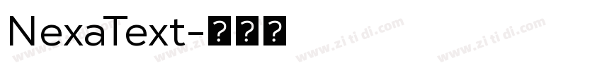 NexaText字体转换