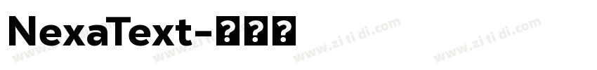 NexaText字体转换