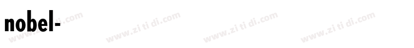 nobel字体转换