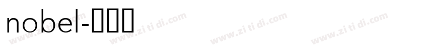 nobel字体转换