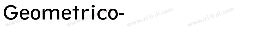 Geometrico字体转换