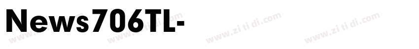 News706TL字体转换