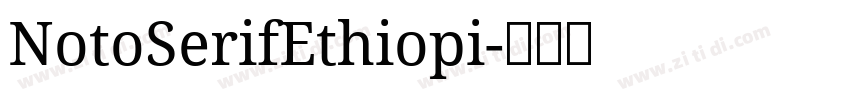 NotoSerifEthiopi字体转换