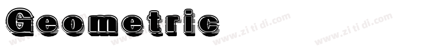 Geometric字体转换