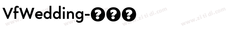 VfWedding字体转换