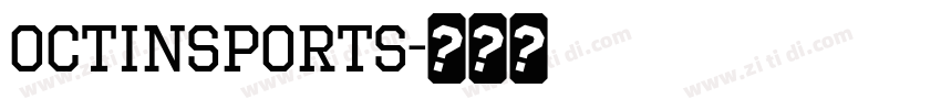OctinSports字体转换