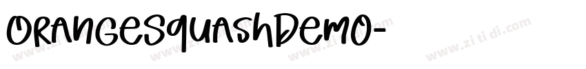 OrangeSquashDemo字体转换