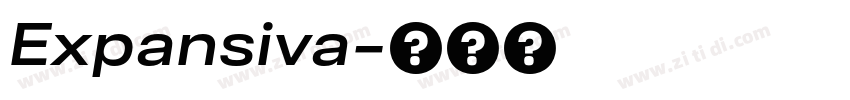Expansiva字体转换