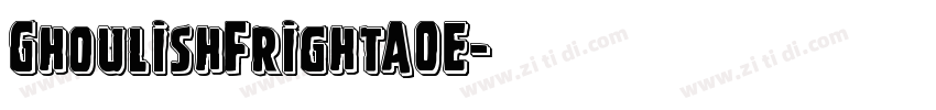 GhoulishFrightAOE字体转换