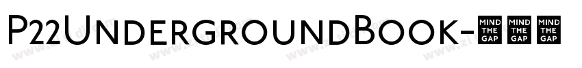 P22UndergroundBook字体转换